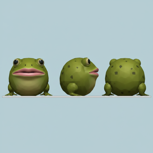 GORF character turnaround sheet